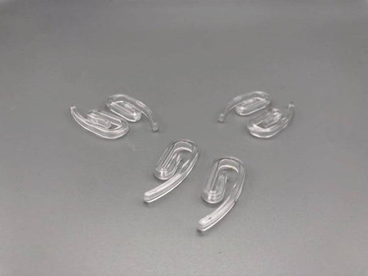 Clear Plastic Curtain Hooks - Standard Size - Durable Heavy Duty - Parts4Blinds