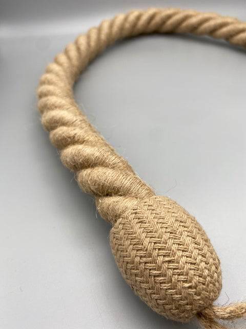 Pair of Luxury Jute Twisted Contemporary Tie Backs - by Jones® - Pair - Parts4Blinds