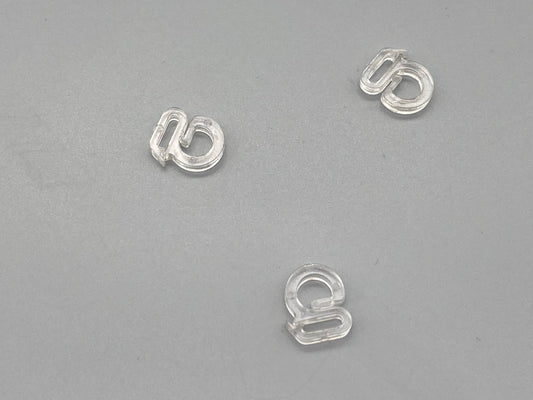 Clear S Shaped Rings for Roman Blinds - Pack of 25 - Parts4Blinds