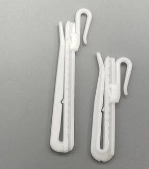 Clip On Adjustable Curtain Hooks - Different Size - Heavy Duty - Parts4Blinds